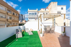 Ático soleado en el centro de Málaga